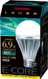 TOSHIBA E-CORE LED電球 一般電球形6.9W(白色相当) LEL-AW6N/2