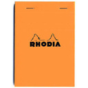 【ロディア/RHODIA】【文房具ならペンルーム】ロディア　ブロックロディア　No.16　オレンジ　5mm方眼　単品「デザイン文具」 (500)